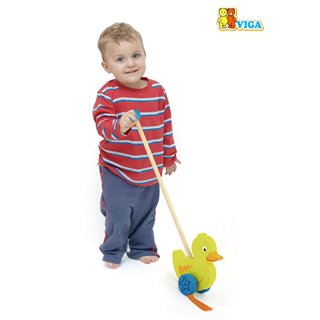 Push along toy - duck